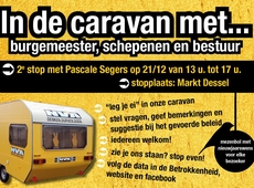 In de caravan met